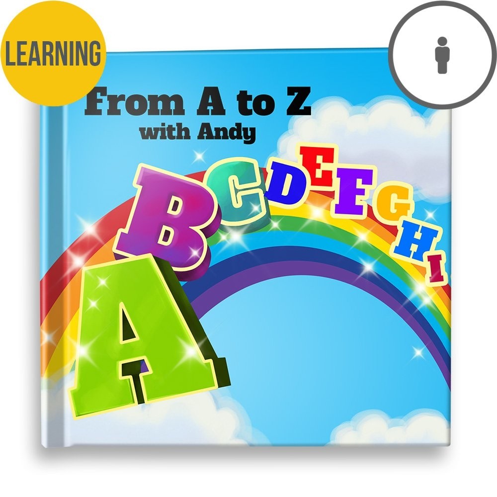 "From A to Z" Personalised Story Book