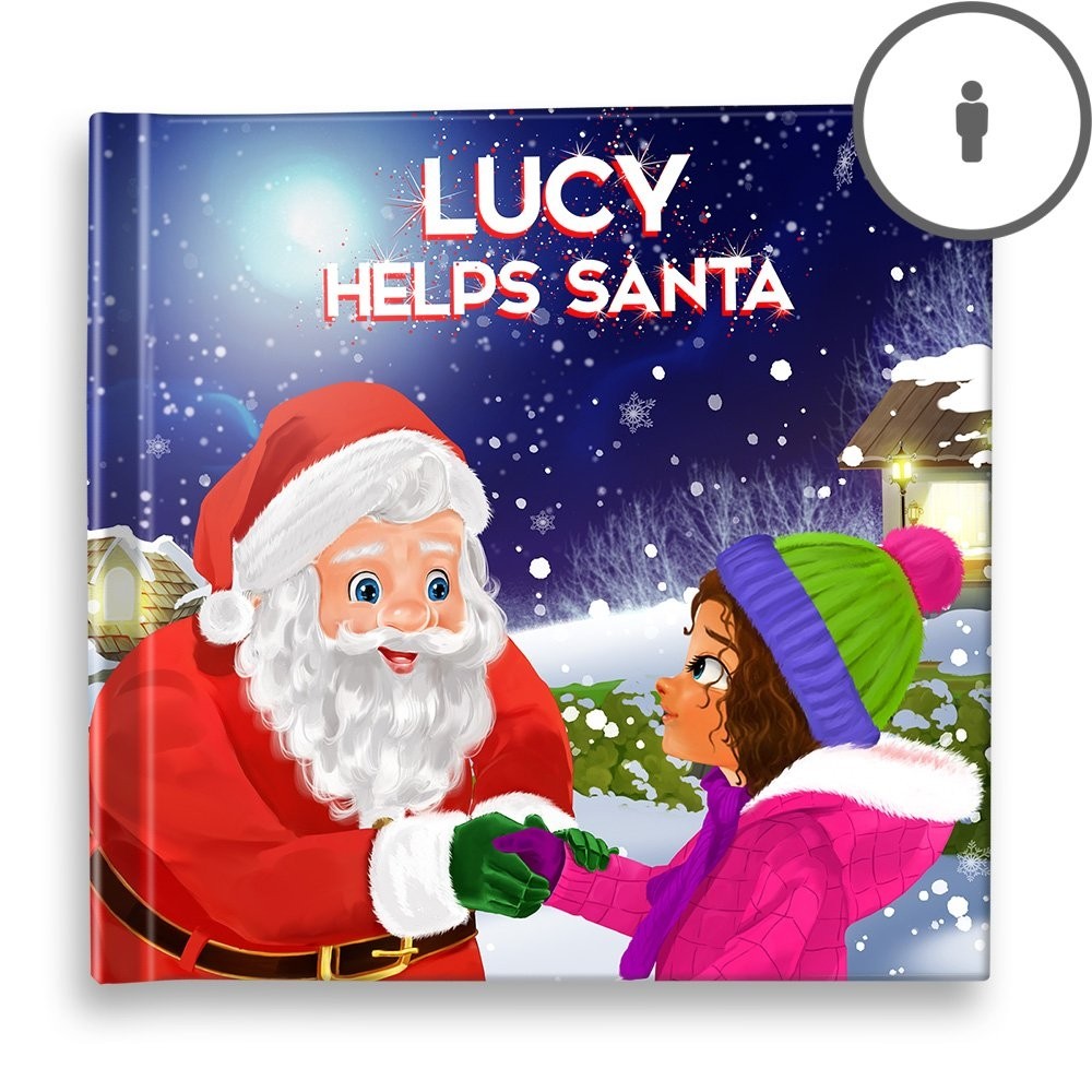 "Helping Santa" Personalised Story Book