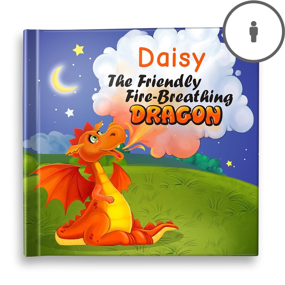 "The Friendly Fire Breathing Dragon" Personalised Story Book