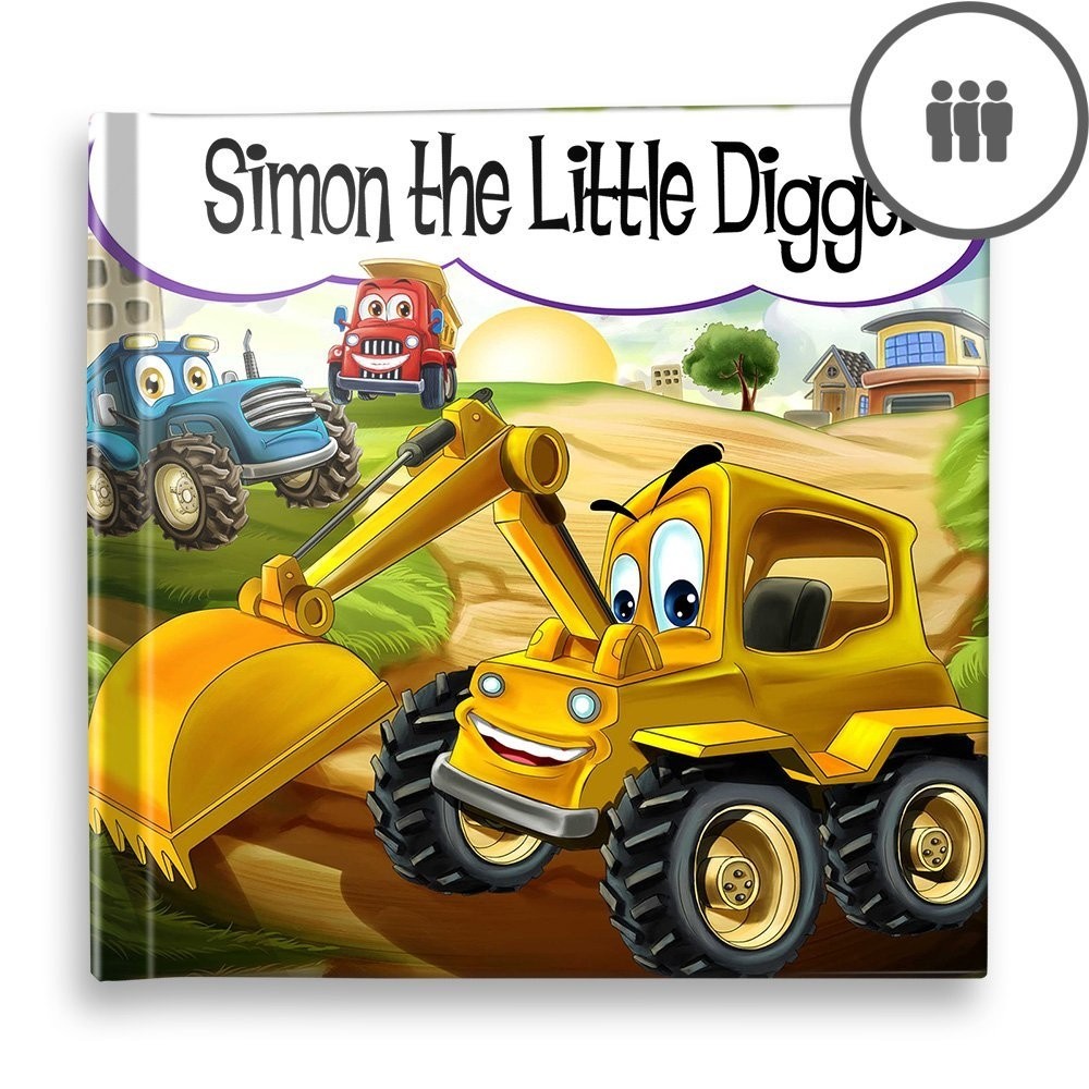 "The Little Digger" Personalised Story Book