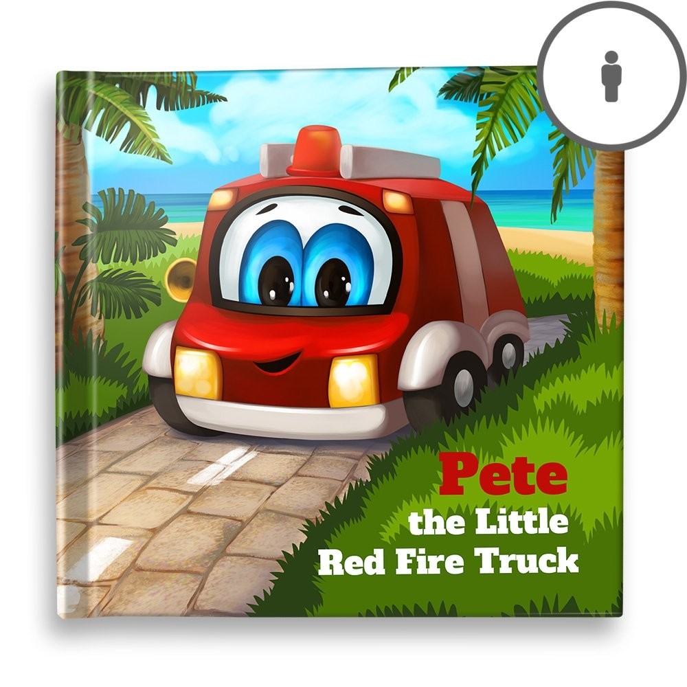 "The Little Red Fire Truck" Personalised Story Book