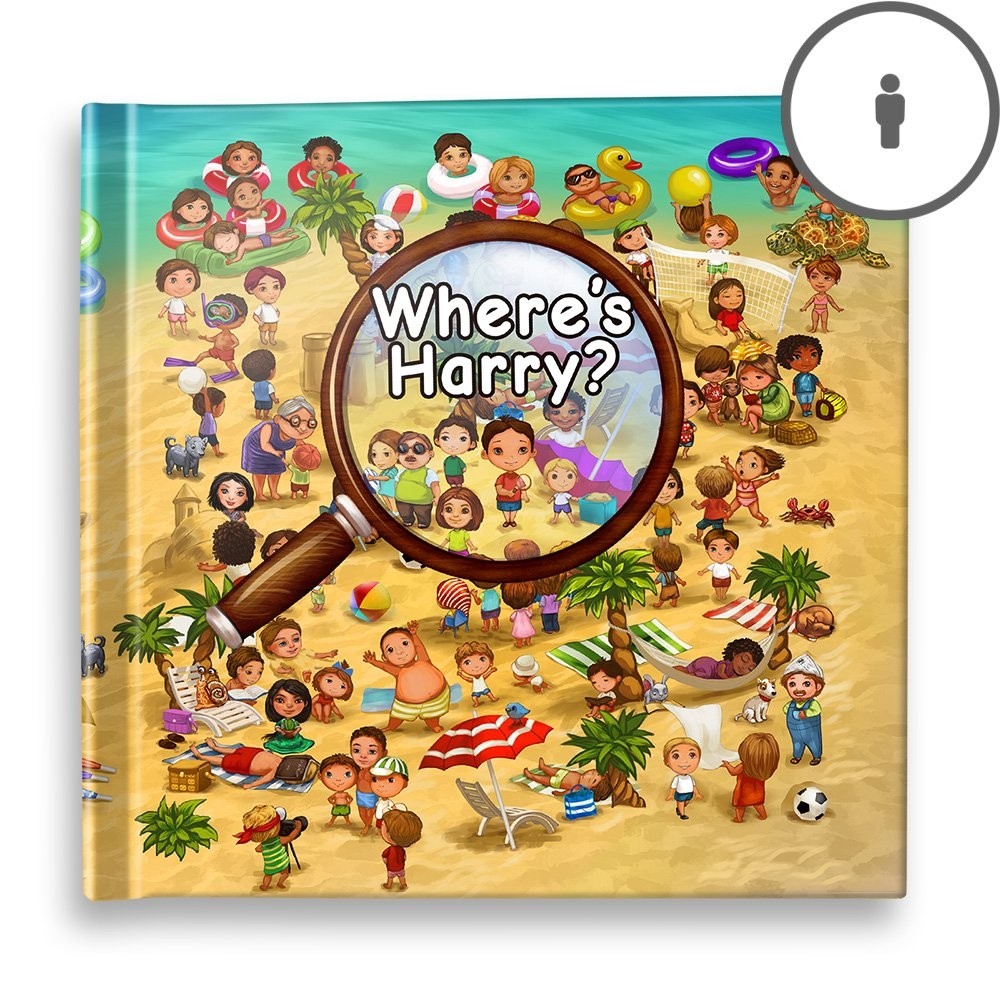"Where's Harry" Personalised Story Book
