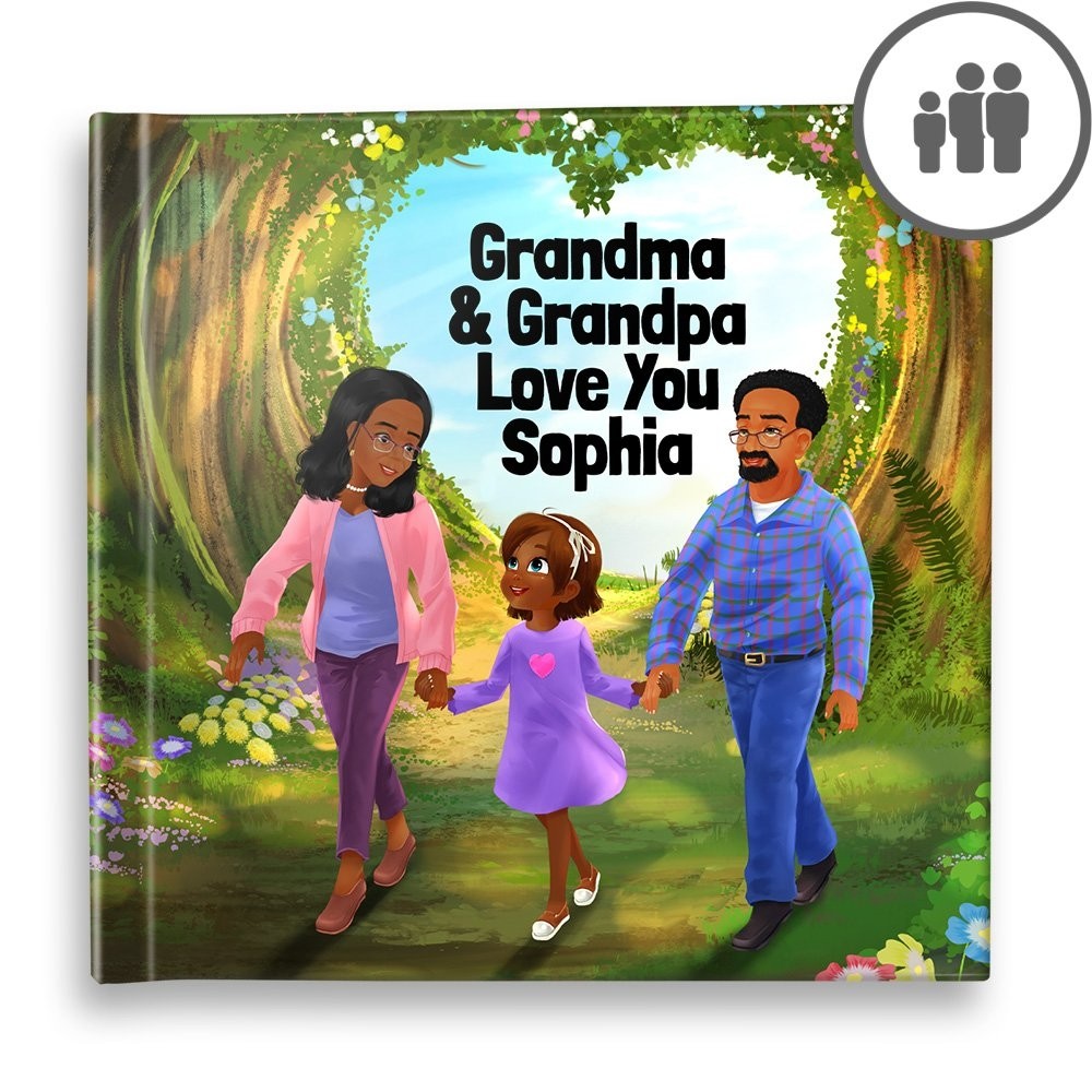 "Loves You - Grandparent(s)" Personalised Story Book