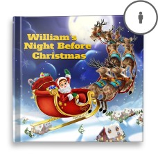 "Night Before Christmas" Personalised Story Book