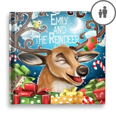 "Santa's Reindeer" Personalised Story Book