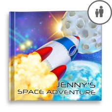 "Space Adventure" Personalised Story Book
