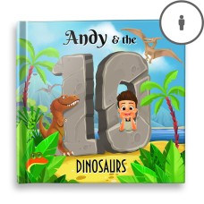 "The Ten Dinosaurs" Personalised Story Book