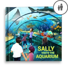 "Visits the Aquarium" Personalised Story Book