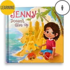 "Doesn't Give Up" Personalized Story Book