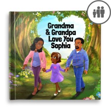 "Loves You - Grandparent(s)" Personalised Story Book