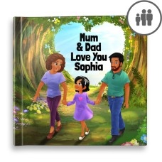 "Loves You - Parent(s)" Personalised Story Book