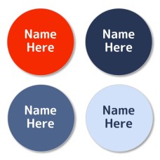Nautica Shoe Dot Labels