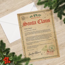 North Pole Santa Letter