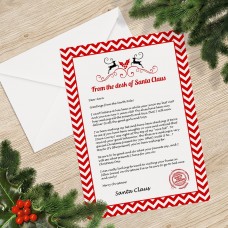 Stripe Santa Letter