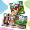 "The Little Red Fire Truck" Personalised Story Book