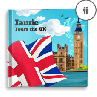 "Tours the UK" Personalised Story Book